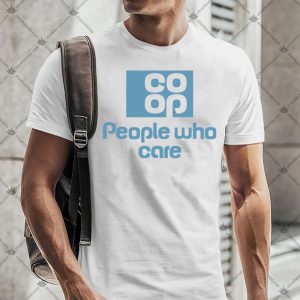 SRM Ian Brown's Co Op People Who Care T-Shirts