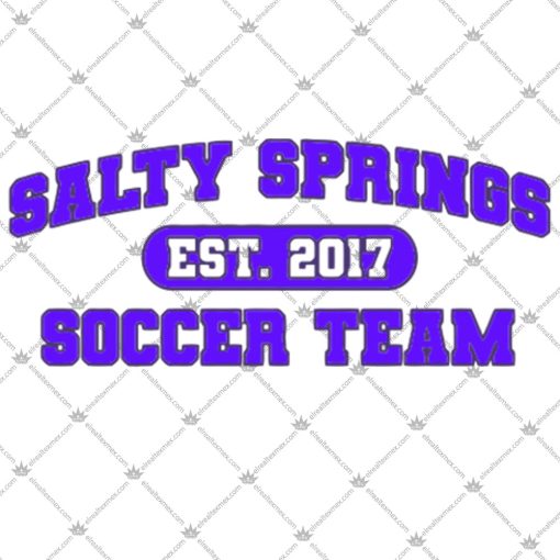 Salty Springs Soccer Team Shirt 1