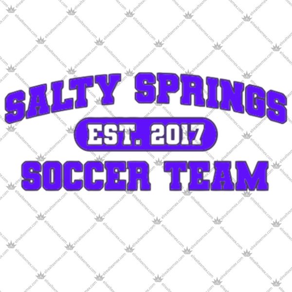 Salty Springs Soccer Team Shirt 1