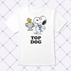Tea Towel Top Dog Snoopy