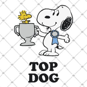 Tea Towel Top Dog Snoopy 2