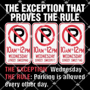The Exception That Proves The Rule Apparel 2
