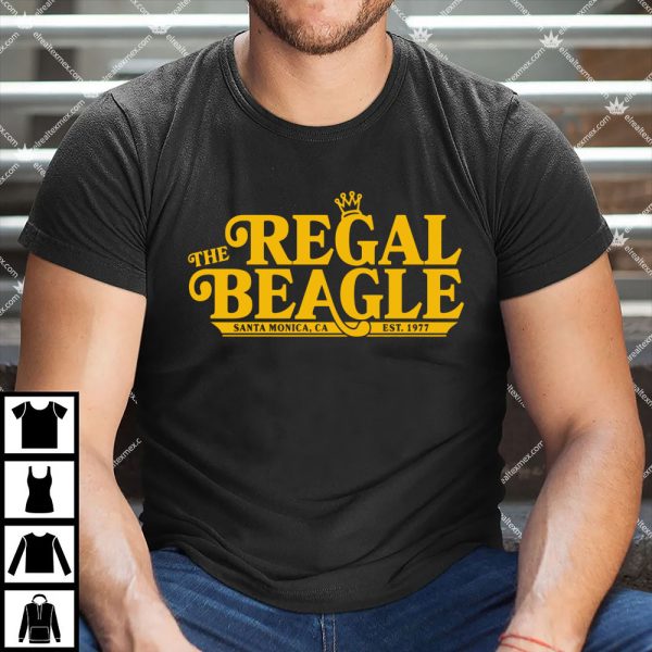 The Regal Beagle Santa Monica Ca Est 1977 Logo Shirt 1