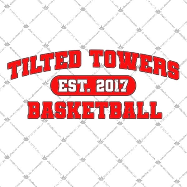 Tilted Towers Basketball Team Shirt 2