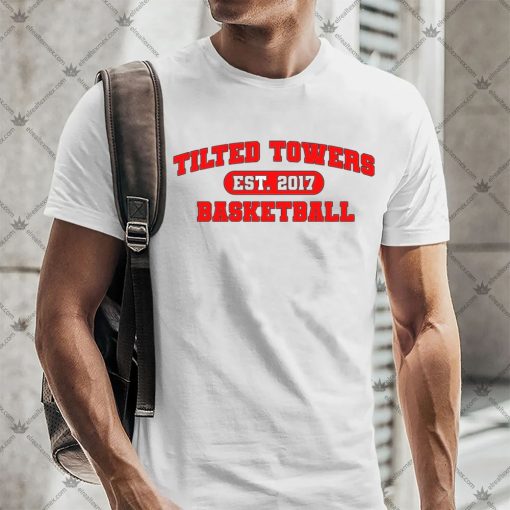 Tilted Towers Basketball Team Shirt