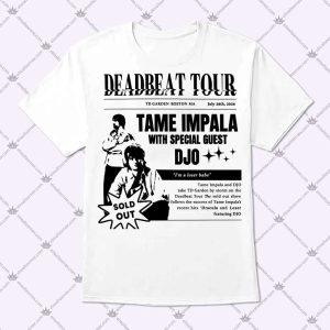 Deadbeat Tour Tame Impala With Special Guest Shirt