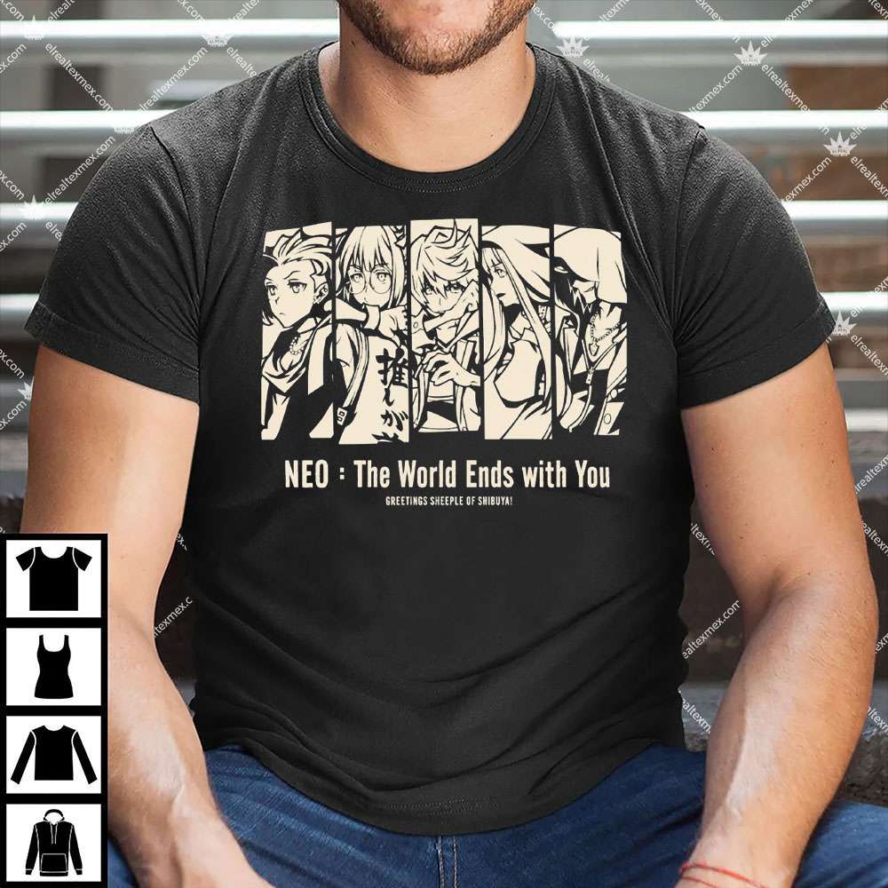 NEO The World Ends With You 1 NEO The World Ends With You Shirt