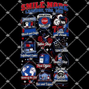 Smile More Laundry Tan and More 3 Smile More Laundry Tan and More TShirt