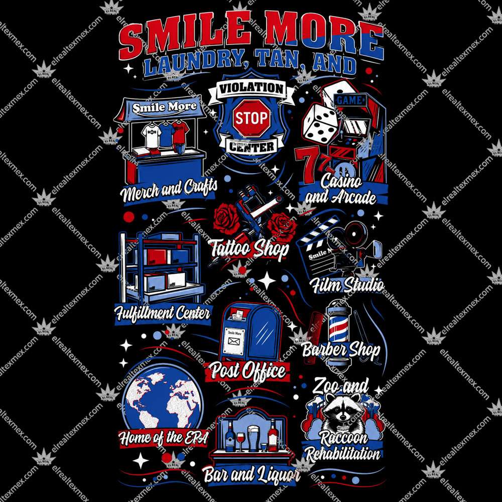 Smile More Laundry Tan and More 2 Smile More Laundry Tan and More TShirt