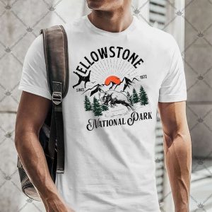 Yellowstone National Park 5 Yellowstone National Park 1872 T-Shirt