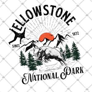 Yellowstone National Park 4 Yellowstone National Park 1872 TShirt