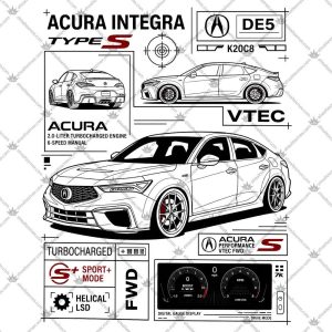 Acura Integra Type S 5 Acura Integra Type S T Shirts