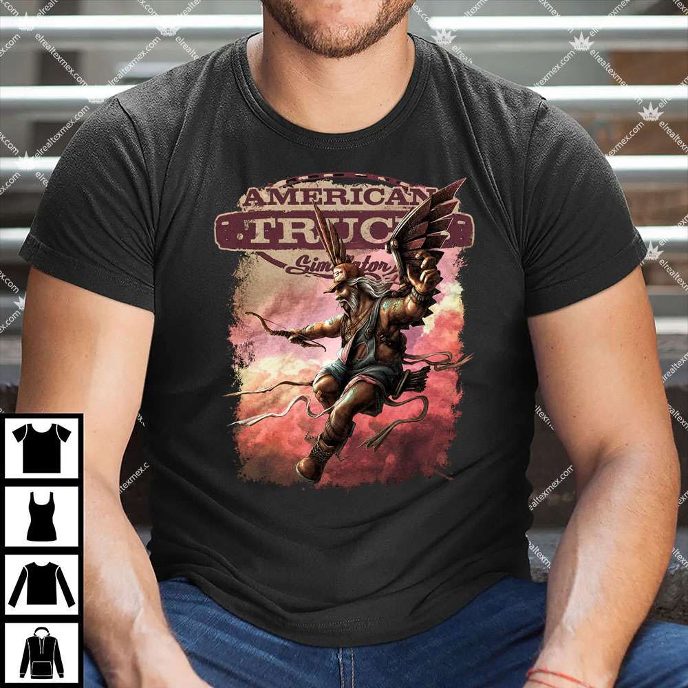American Truck Simulator 1 American Truck Simulator T Shirt