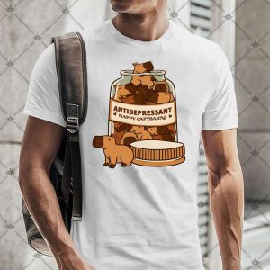 Antidepressant Happy Capybara 5 Antidepressant Happy Capybara TShirt