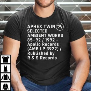 Aphex Twin Selected Ambient Works T Shirt