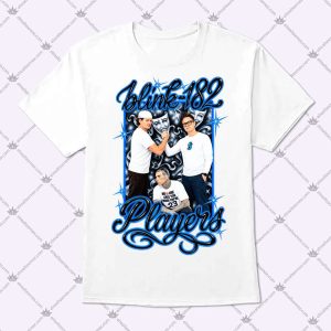 Blink-182 Players Photo Airbrush T Shirt