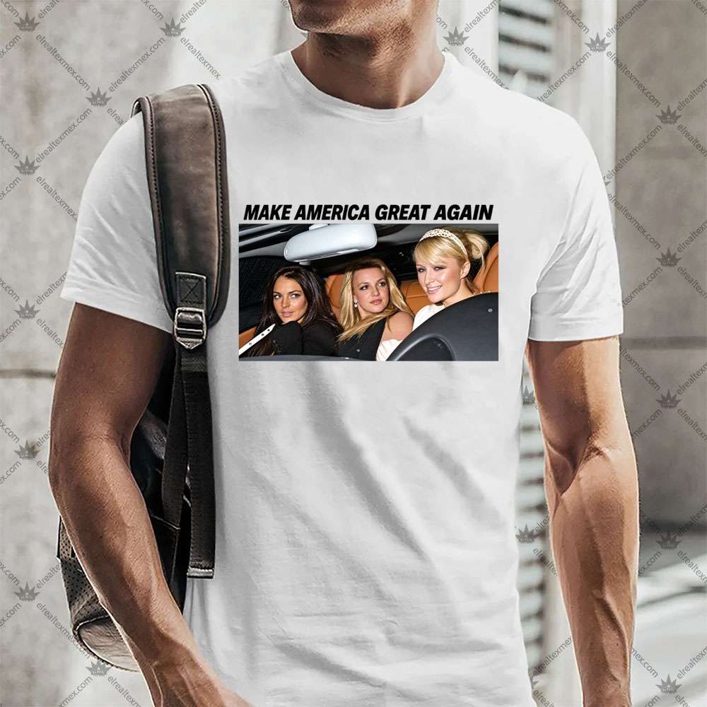 Britney Paris Lindsay "Make America Great Again" 2 Britney Paris Lindsay Make America Great Again TShirt