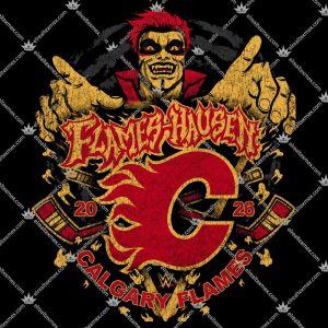 Calgary Flames & Danhausen Collab 3 Calgary Flames x Danhausen Collab T Shirts