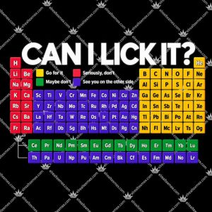 Can I Lick It? Periodic Table 3 Can I Lick It Periodic Table T Shirts