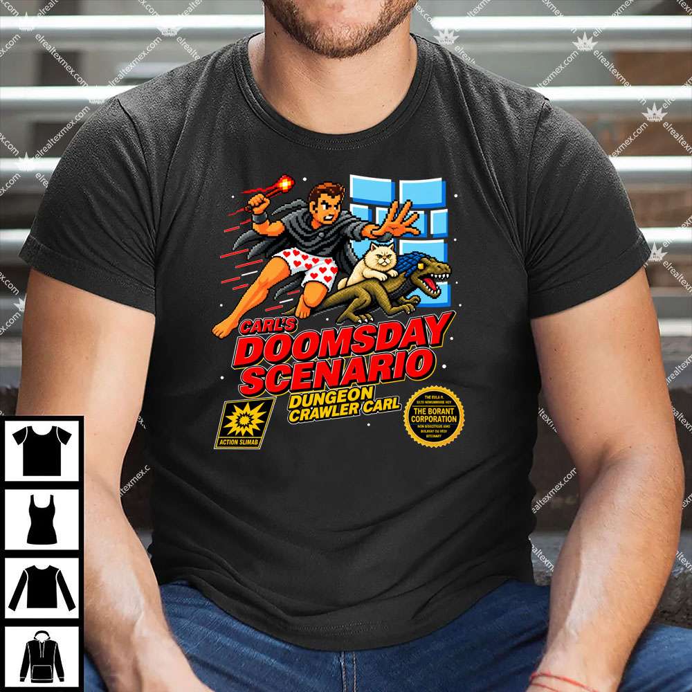 Carl's Doomsday Scenario Dungeon Crawler Carl 1 Carl's Doomsday Scenario Dungeon Crawler Carl T Shirt