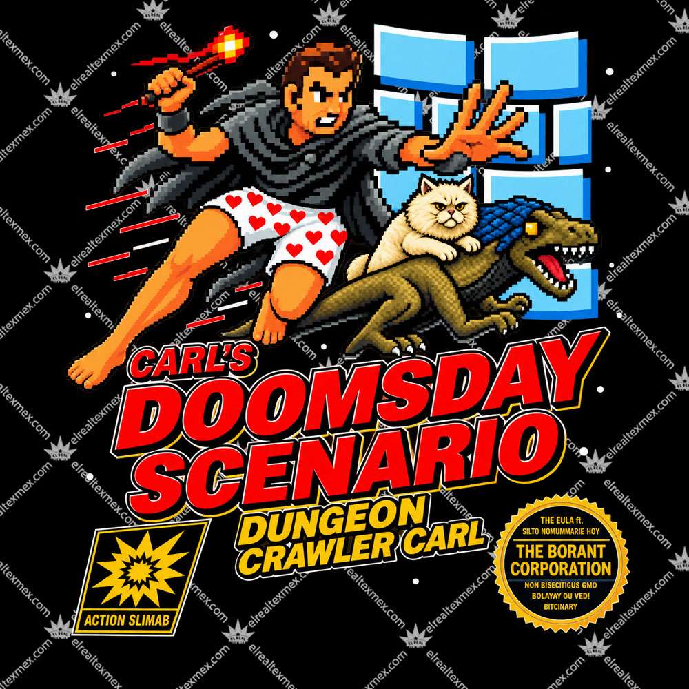 Carl's Doomsday Scenario Dungeon Crawler Carl 2 Carl's Doomsday Scenario Dungeon Crawler Carl T Shirts