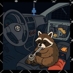 Chewy The Raccoon Tshirt