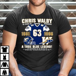 Chris Walby 16 Years Of Memories T Shirt