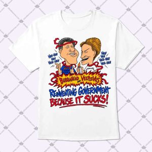 Clinton & Gore Beavis and Butt-Head T Shirt