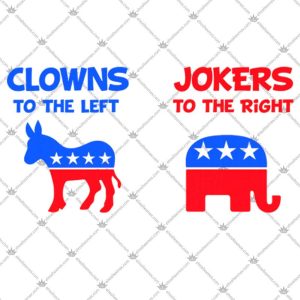 Clowns To The Left, Jokers To The Right 5 Clowns To The Left, Jokers To The Right T Shirts