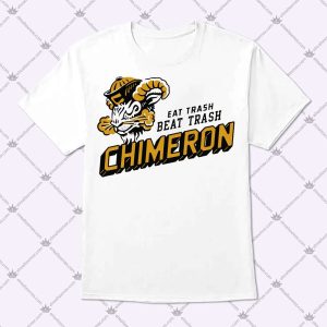 Dimension 20 Merch Chimeron Eat Trash Beat Trash T-Shirt