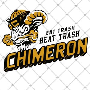 Dimension 20 Merch Chimeron Eat Trash Beat Trash T-Shirts