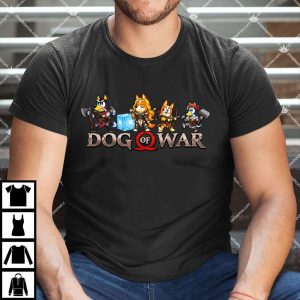 Dog Of War Bluey God of War Meme T Shirt