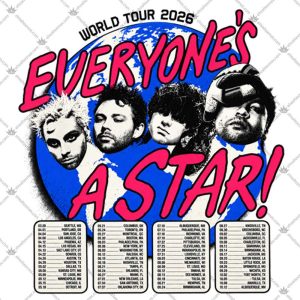Everyone's A Star World Tour 2026 5 Everyone's A Star World Tour 2026 T Shirts