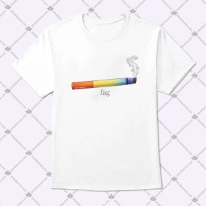 Fag Cigarette Pride Month Shirt