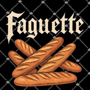 Faguette Baguette LGBTQ 3 Faguette Baguette LGBTQ Tshirt