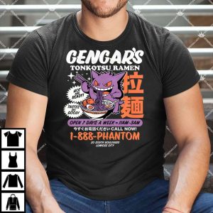 Gengar's Tonkotsu Ramen T Shirt