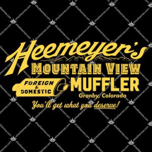 Heemeyer's Mountain View Muffler T Shirts