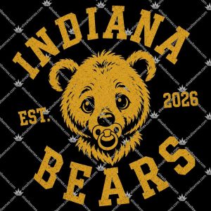 Indiana Bears Est 2026 3 Indiana Bears Est 2026 T Shirts