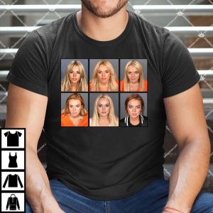 Lindsay Lohan Mugshot T Shirt