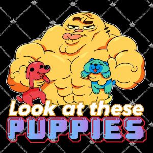 Look At These Puppies Richard Watterson Funny T Shirts