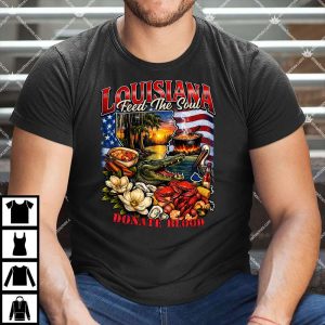Louisiana Feel The Soul Donate Blood T Shirt