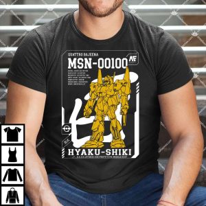 MSN-00100 Hyaku Shiki Gunpla Is Freedom T-Shirt