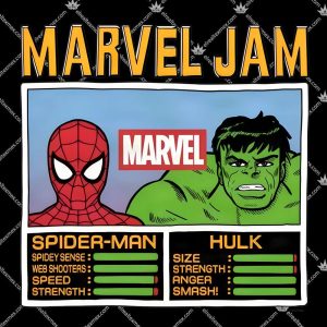 Marvel Jam Spider-Man And Hulk 3 Marvel Jam Spider-Man And Hulk T Shirts