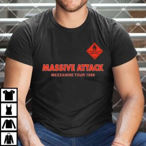 Massive Attack Mezzanine Tour 1998 T Shirt