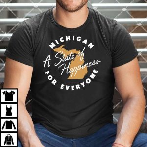 Michigan State of Happiness Shirt