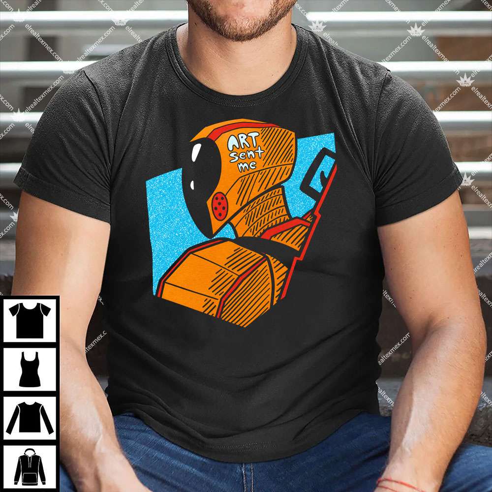 Murderbot ART Sent Me 1 Murderbot ART Sent Me T-shirt