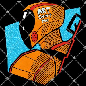 Murderbot ART Sent Me 3 Murderbot ART Sent Me T-shirts