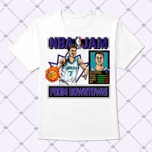 NBA Jam Hornets Kon Knueppel T Shirt