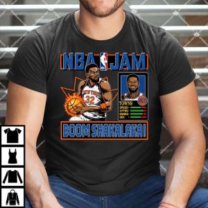 NBA Jam Knicks Karl-Anthony Towns T Shirt