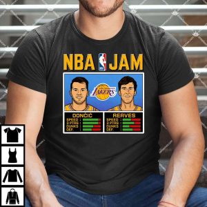 NBA Jam Lakers Doncic And Reaves T Shirt